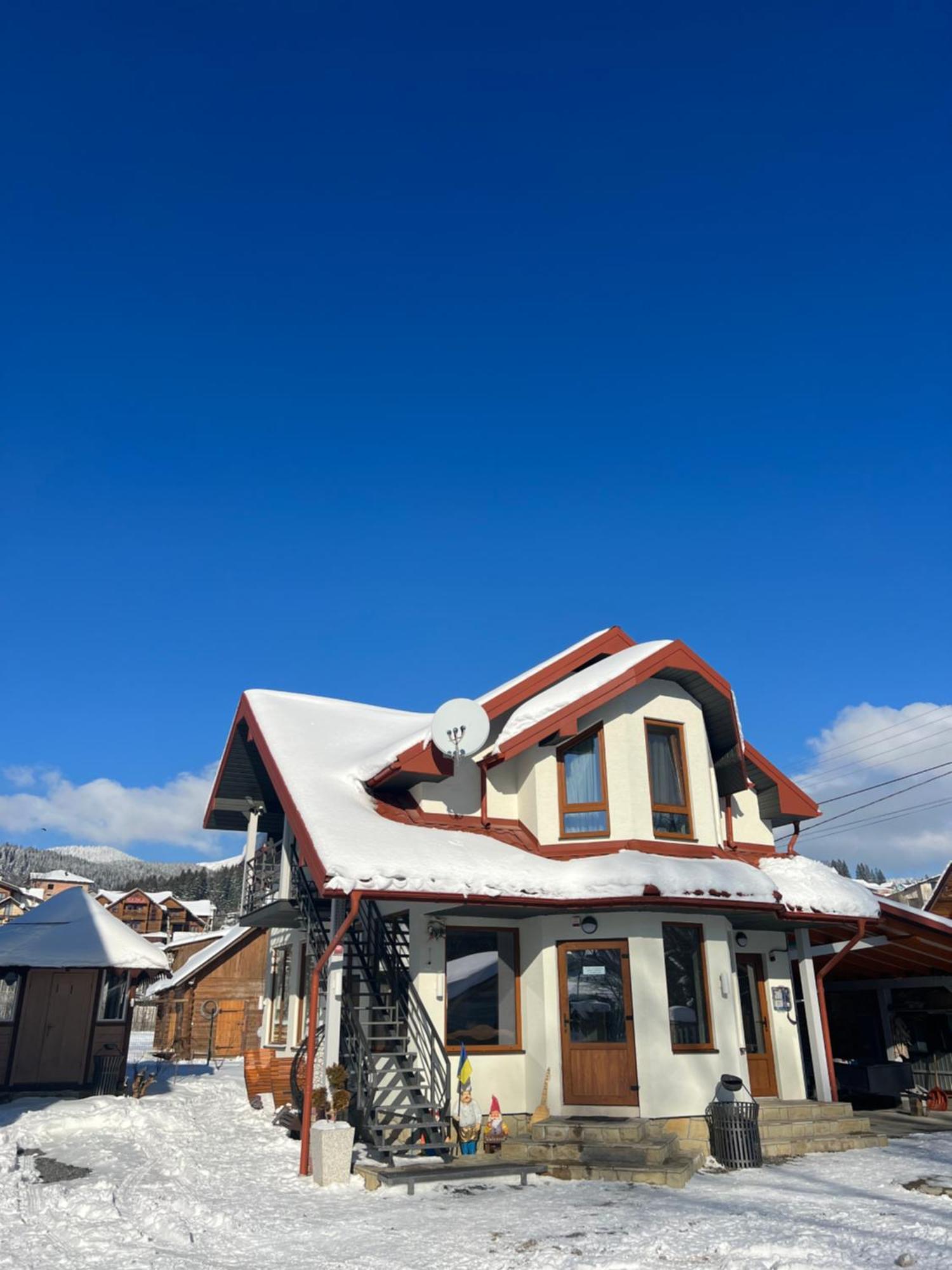 Zatyshok Nad Prutom Hotel Bukovel Kültér fotó