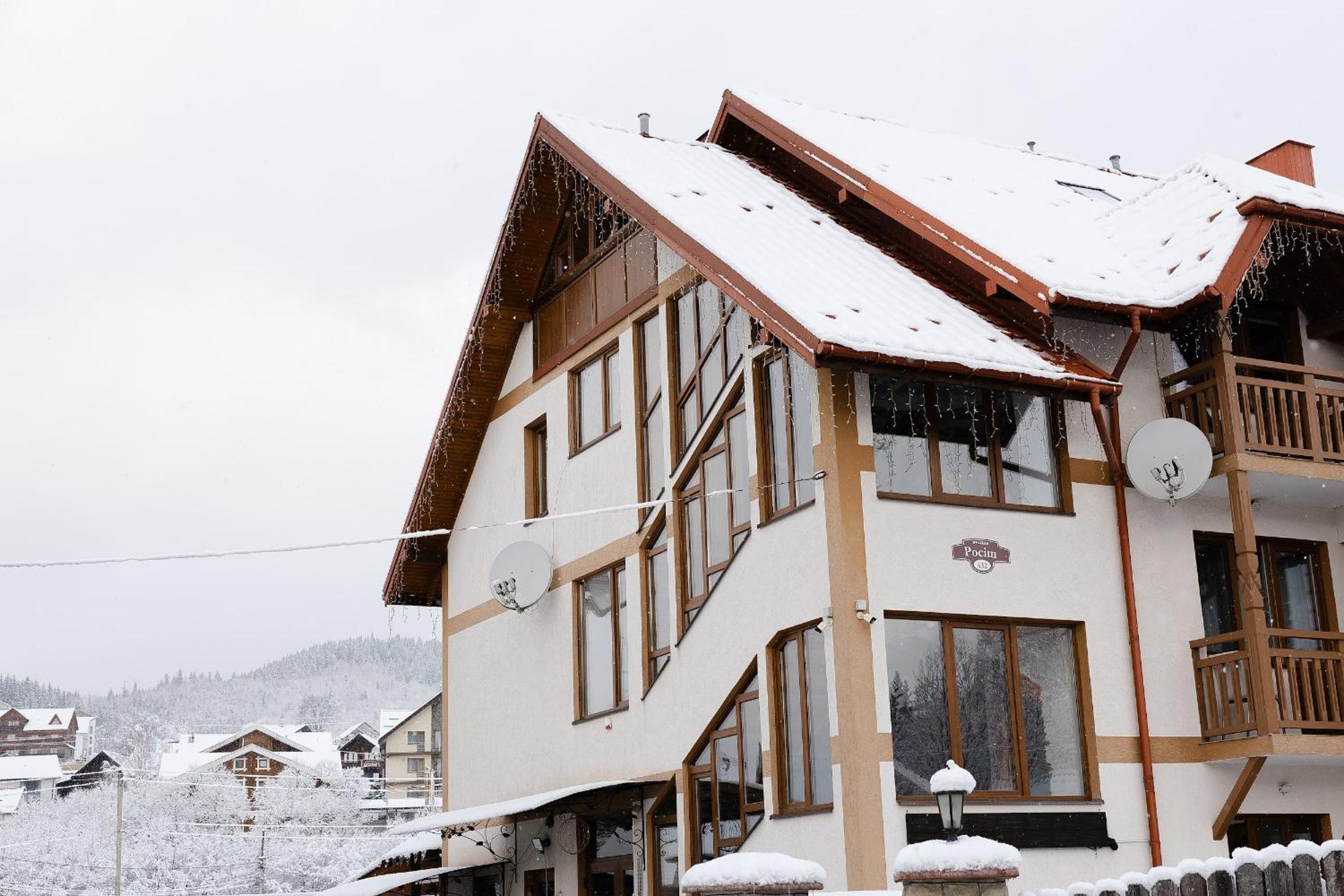 Zatyshok Nad Prutom Hotel Bukovel Kültér fotó