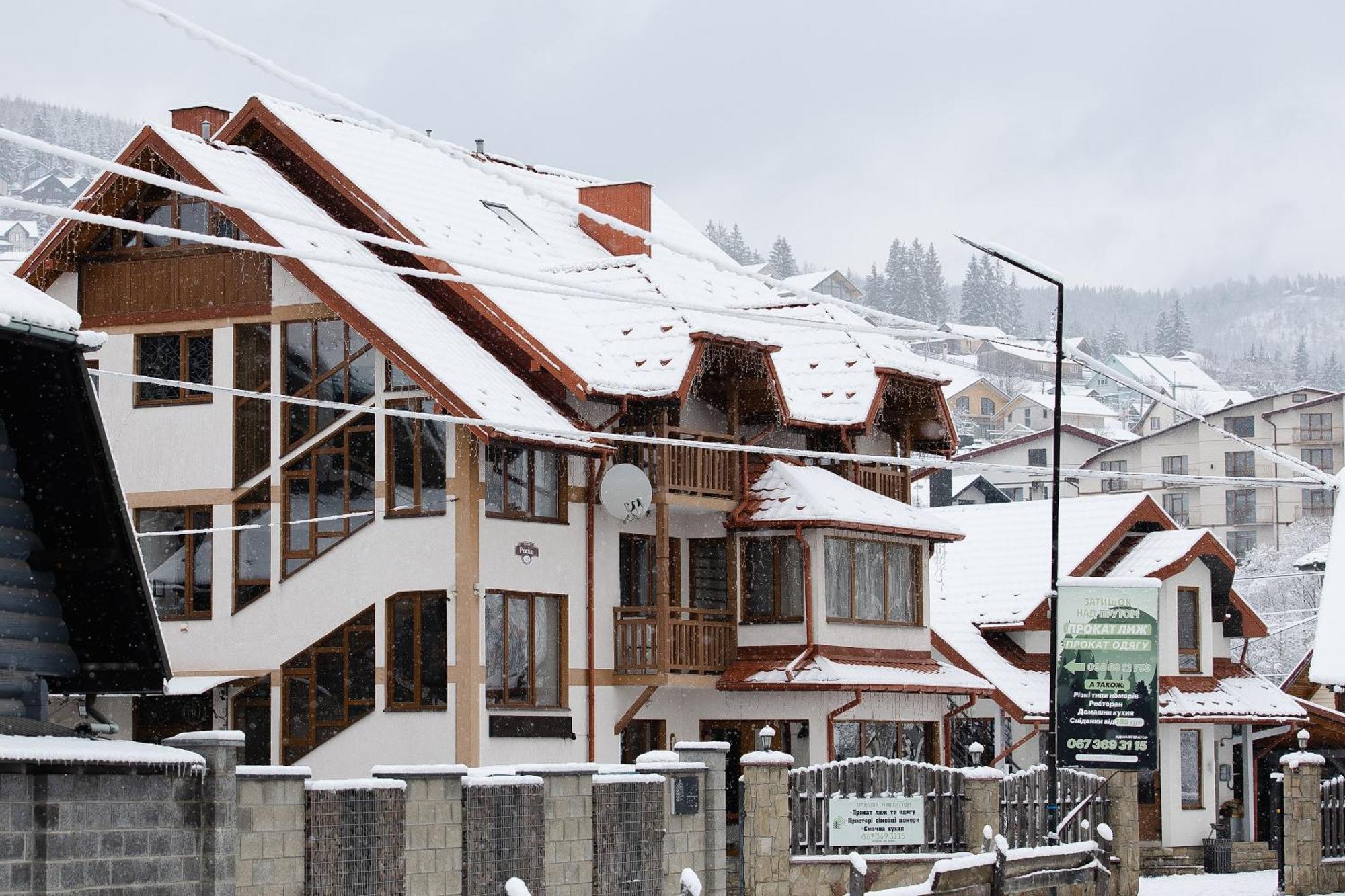 Zatyshok Nad Prutom Hotel Bukovel Kültér fotó
